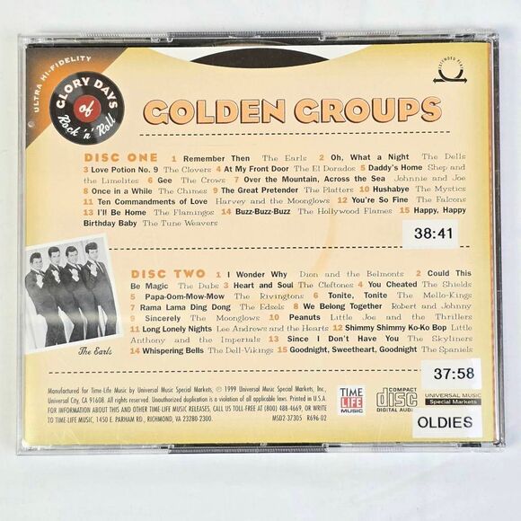 Glory Days Rock N Roll Golden Groups 2CD Set - Picture 4 of 4
